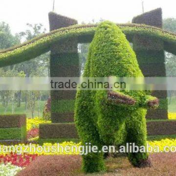 Whloesale Artificial Topiary Grass Animals Sculpture photo-2
