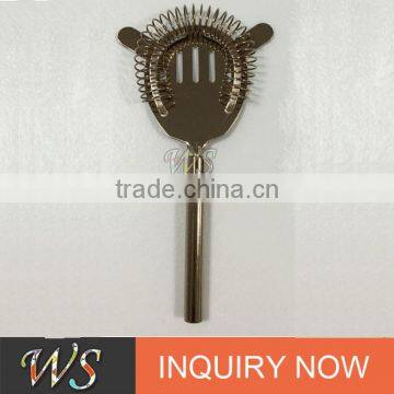 Personalized and Engraving Logo Acceptable Bronze Copper Rose Gold Plating Stainless Steel Bar Strainer photo-4