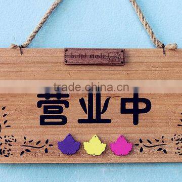 Chinese Style Wooden Doorplate / Doorplate Wall Decoration photo-2
