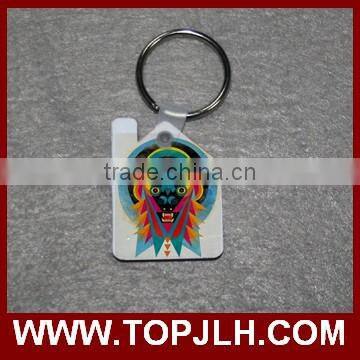 Christmas Wedding Gift Customized Sublimation MDF Keychain photo-2