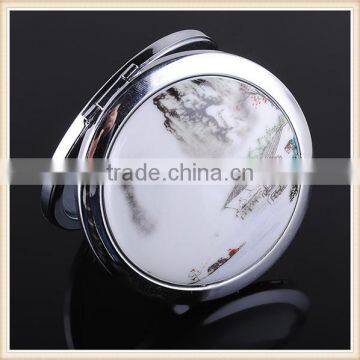 Customized Metal Crafts Peacock Animal Mirror for Make up Factory photo-3