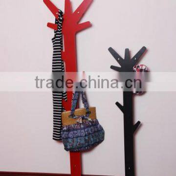 wall mount wood coat rack, wall mounted clothes drying