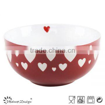 Wholesale Dinnerware Ceramic Stoneware Christmas Bowl photo-3