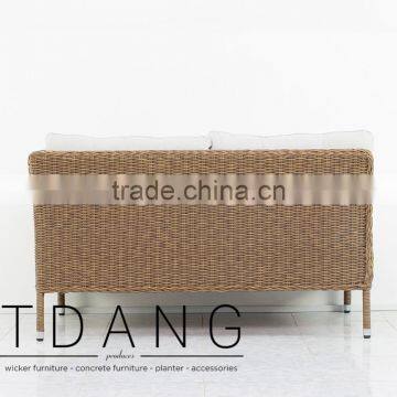 Harrison Left Hand Wicker Bench - Outdoor Conversation Sofa - Vietnam Wicker Furniture photo-5