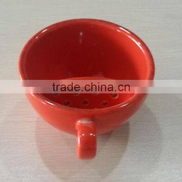 Wholesale 200ml Unique Ceramic Tea Filter Mug photo-2