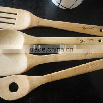 Kitchenware natural high qualit cheap food wooden & bamboo spoon,fork,knife