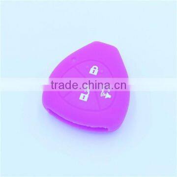 Silicone Key Cover Fit for TOYOTA RAV4 Yaris Venza Camry Remote Key 3 BTN photo-4