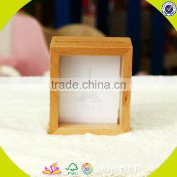 2017 Wholesale Kids Wooden Photo Frame Cheap Baby Wooden Photo Frame High Quality Children Wooden Photo Frame W09A054 photo-4