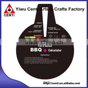 Customized Useful Barbecue BBQ Cooking Guide 3 Wheel Calculator photo-4