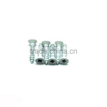 Good Quality Iron White Barrel Bolt, 2" White And Brass Finish Door Bolt, Window Barrel Bolt Lock photo-6