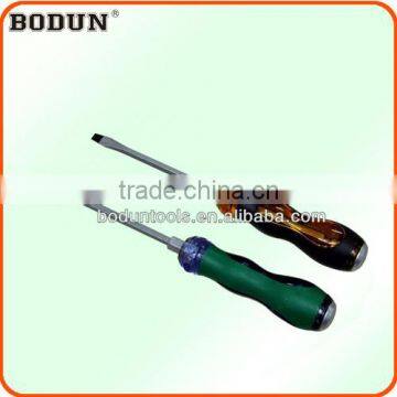 D1076 316 Double color transparent wear heart handle with alone use screwdriver