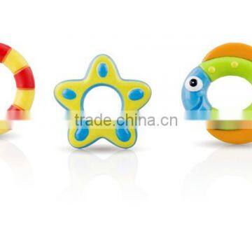 New Design Cheap Baby Bath Toy With Floating Animals /bath Toy Organizer Anima Set From ICTI Dongguan OEM&ODM Manufacturer photo-4