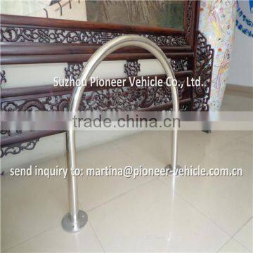 strong and durable rust prevention surface mount U shape floor bike stand