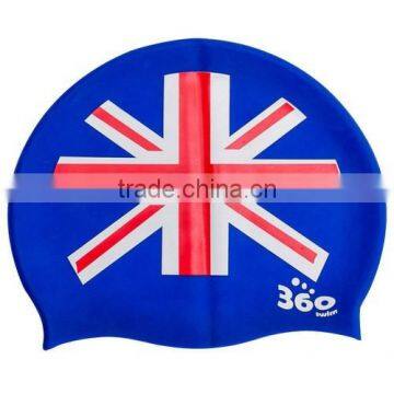 2014 World Cup Brazil National Flag Swim Cap Swimming Cap photo-2