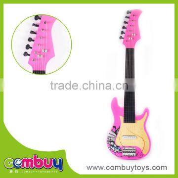 Wholesale kids musical instruments toy 6 string bass guitar kit