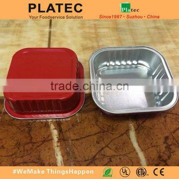 disposable and colored aluminium foil round trays and container