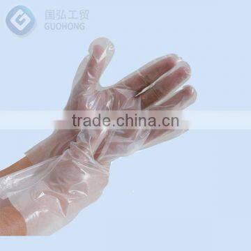 Disposable Food Hadling Hdpe Polyethylene Glove Plastic Transparent Cleaning Cooking Gloves photo-4
