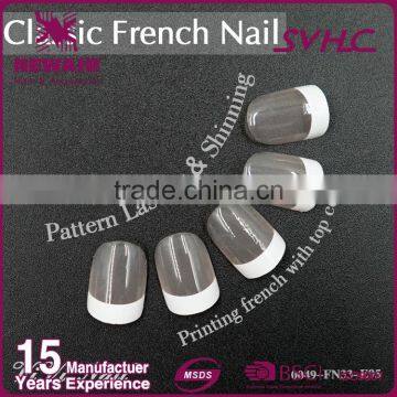 Printing Full Color Pure Press on Classical French Style Nail Art photo-3