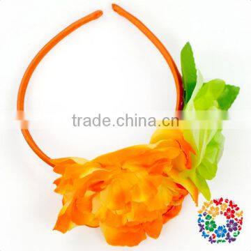 Baby Flower Hair Accessories Partying Kids Nylon Headbands For Baby Girls photo-4