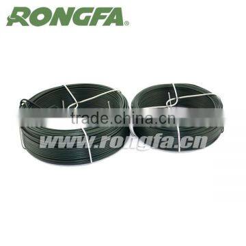 30m Green Soft PVC Coated Garden Wire photo-3