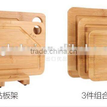 Innovative Product Different Size 3 Piece Bamboo Cutting Board Set