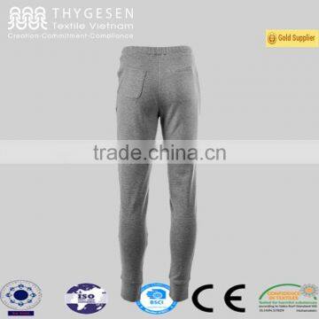 Wholesale Plain Anti-Pilling Cotton / Polyester men running pants