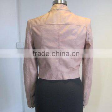 Jackets Product Type and 100% Polyester Shell Material Leather Jacket Coat photo-2