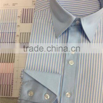 Mens High Collar Contrast Collar Cuff Fashion New Designs Shirts photo-2