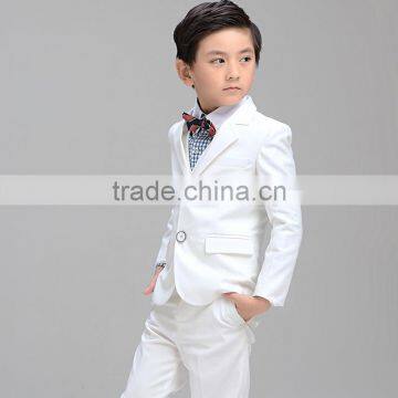 Custom Made Boys Tuxedo Suits Korean Boys White Suit photo-3