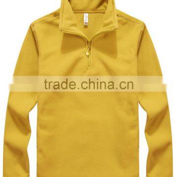 Hot Selling Style Men's Casual 1 4 Zip Fleece Pullover