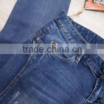 GZY Cotton+spandex Cheap Price Ladies Jeans Top Design Wholesale photo-6