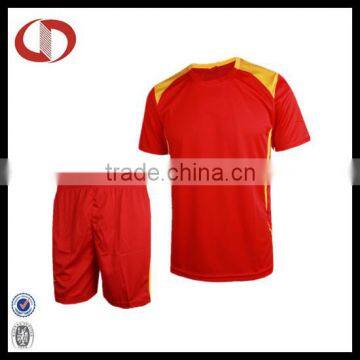 Lastest football shirt maker soccer jersey set