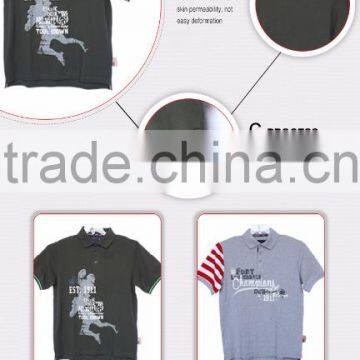 Fashion Design Men's Custom Polo Shirts Printing photo-4