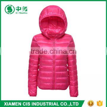Morden Design Short Style Women Duck Down Feather Jacket for Winter photo-6