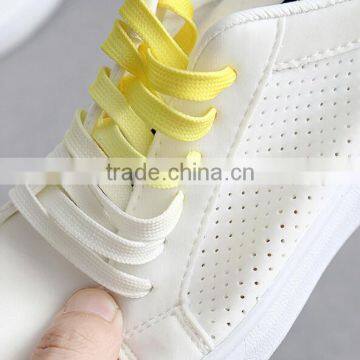 Zm35609a Ladies Fancy Footwear Summer White Casual Canvas Shoes photo-6