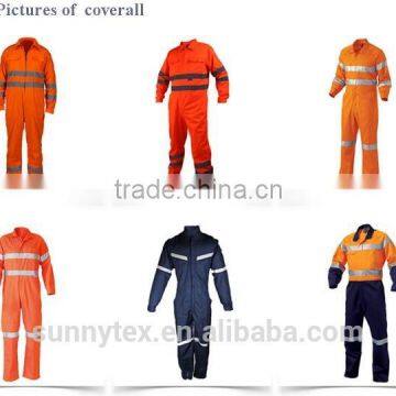 Mechanic Adults Breathable Cotton Coverall With Reflective Tape photo-5