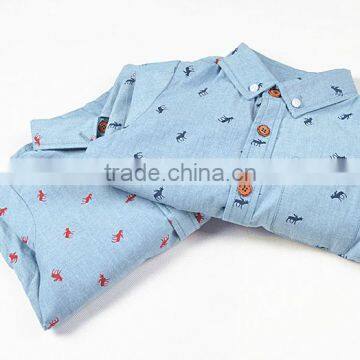 100% Cotton Soft Brand Best- Selling Printing Kid Shirt photo-4