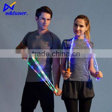 without cable control LED speed flashing private lable customized jump rope