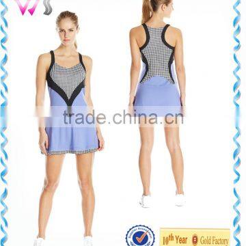 hot sale Custom girls stylish design sports dress fashion tennis dress wholesale