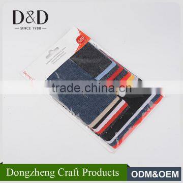 Laser Cut Premium Brand Design Custom Jeans Patch Iron on for Mending Tape photo-2