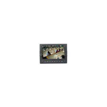 SD Card USB Input 7 Inch TFT LCD CCTV Monitor With LED Backlight