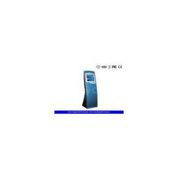 Sleek Interactive SAW Or IR Touch Screen Kiosk Stand For Government Building