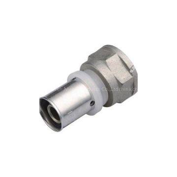 Brass Press Fitting Female Straight