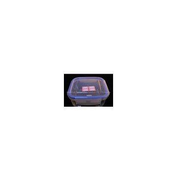 Heat-resistant glass tableware