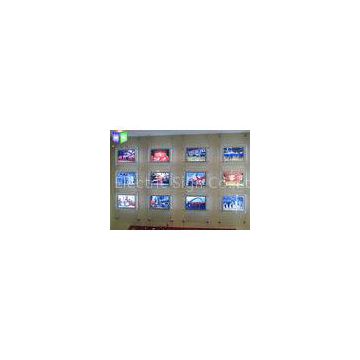 Photo Frame Crystal LED Light Box Estate Agent Window Display Units Illuminated