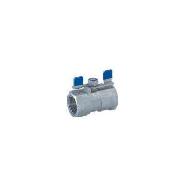 Butterfly type ball valve (1PC ball valve)