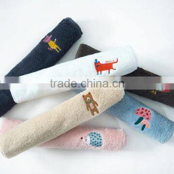 Supplier wholesale 100% cotton antibacterial face towel online for sale