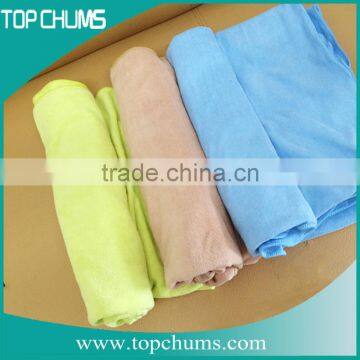 China Manufacturer solid printing auto cleaning fabric micro fiber cloth