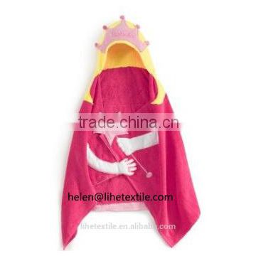 Kid's hooded towel China factory 100% cotton