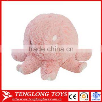 Hot Selling 7'' Stuffed Cute Pink pp Cotton Emoji Pillow Octopus Plush Toy photo-2